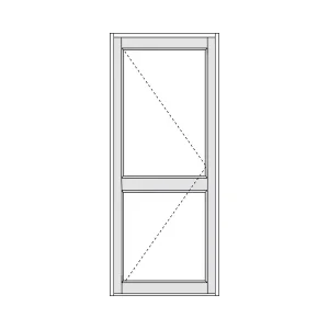 aluminium single door with two panels of glass 873 x 2100 manufactured by aluminiumdoors.co.za