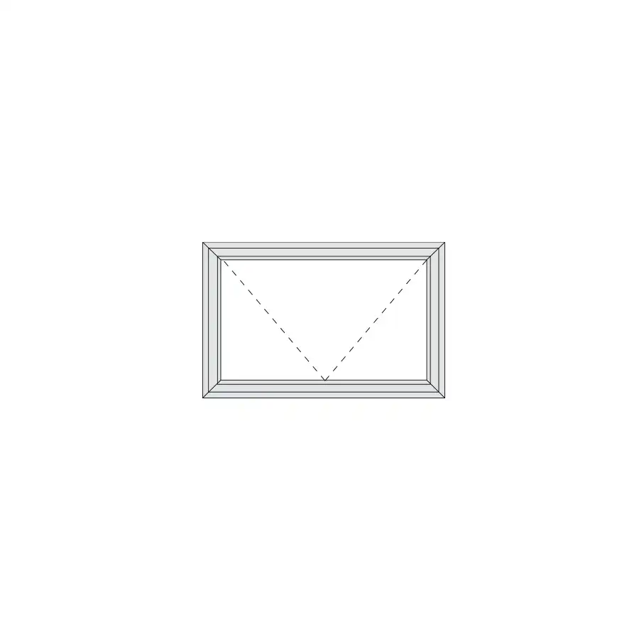 Aluminium Top Hung Window 890 x 590 - Alu28 Series