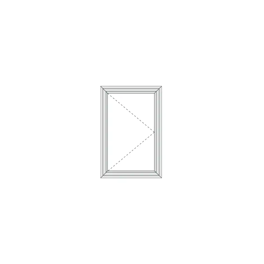 Aluminium Side Hung Window 590 x 890 Alu28 Series (SH6/9)