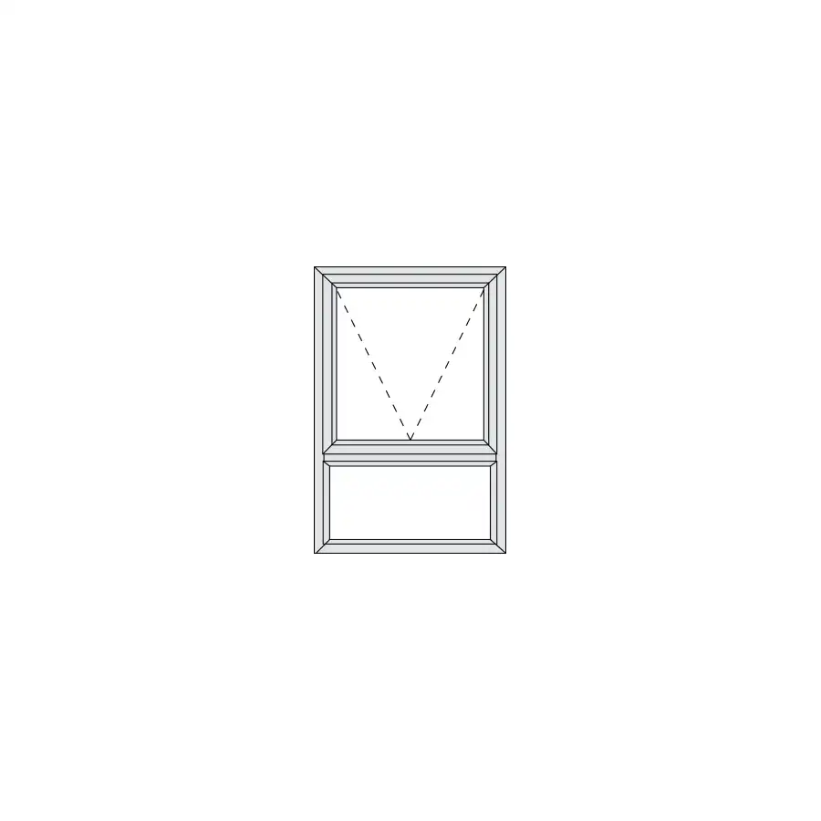 Aluminium Top Hung Window 590 x 890 Alu28 Series