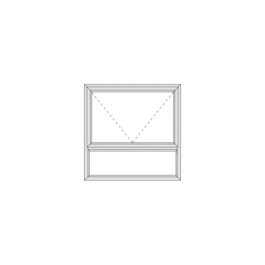 Aluminium Top Hung Window 890 x 890 Alu28 Series