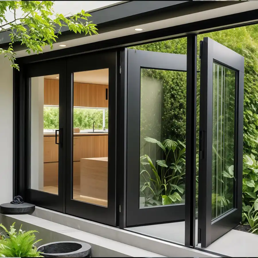 sliding folding aluminium windows