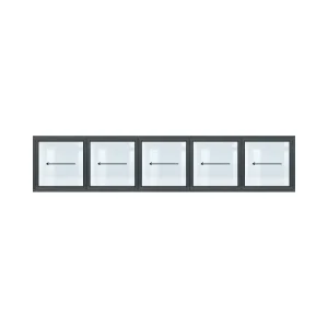 aw fold 25036 4200x900 5p charcoal glass left