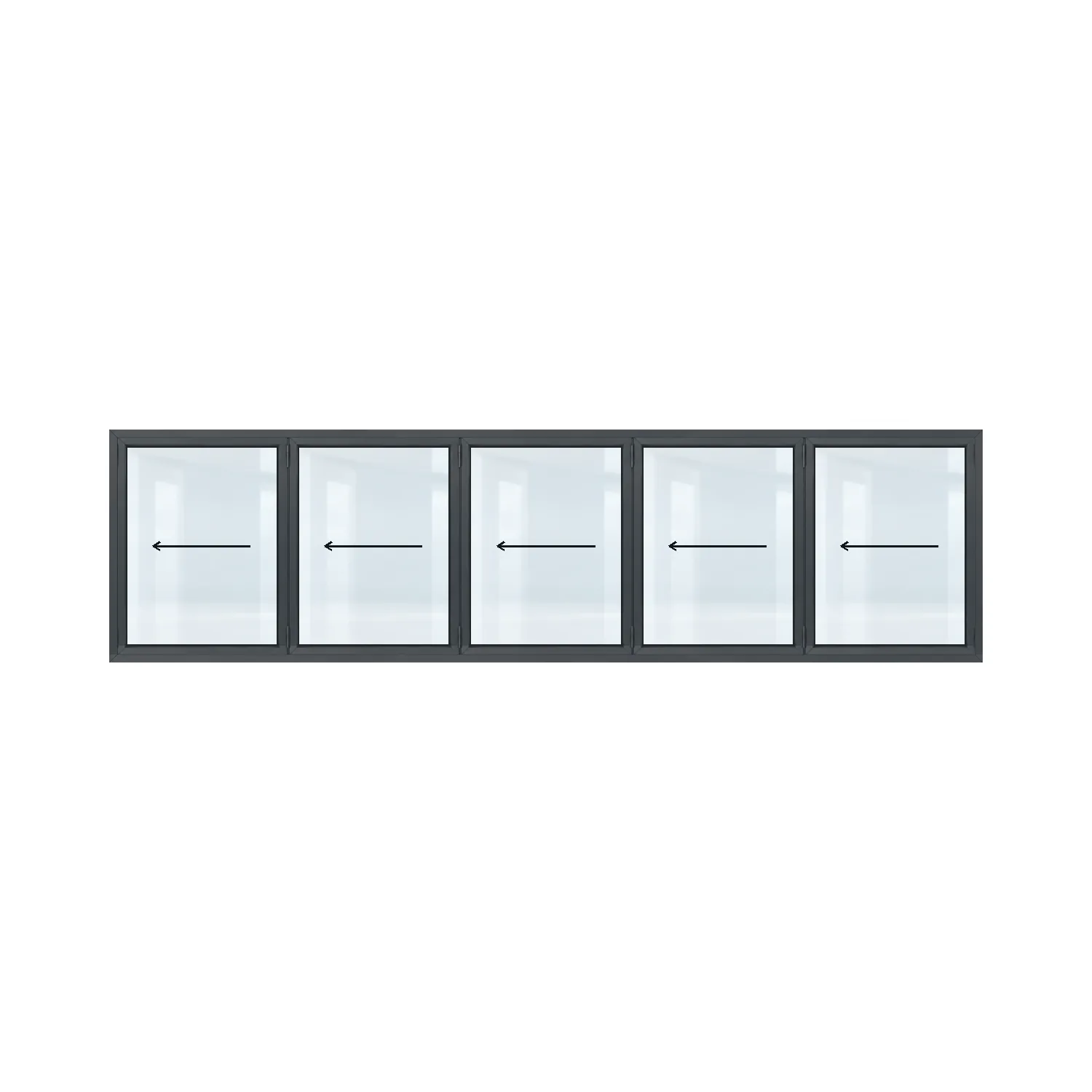 aw fold 25130 4500x1200 5p charcoal glass left
