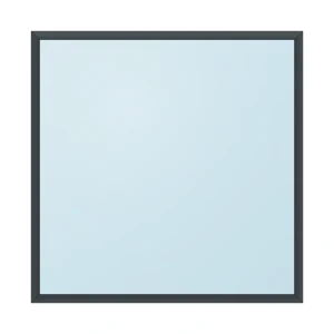 fixed aluminium window 1 panel fx1x1 1200 x 1200 mm