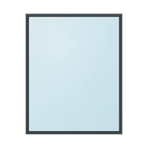 fixed aluminium window 1 panel fx1x1 1200 x 1500 mm
