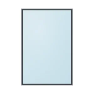 fixed aluminium window 1 panel fx1x1 1200 x 1800 mm