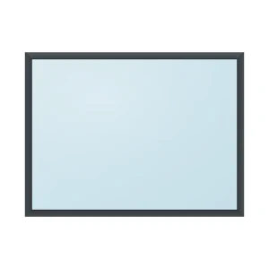 fixed aluminium window 1 panel fx1x1 1200 x 900 mm
