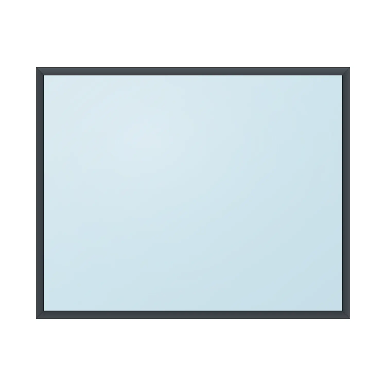 fixed aluminium window 1 panel fx1x1 1500 x 1200 mm