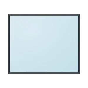 fixed aluminium window 1 panel fx1x1 1800 x 1500 mm