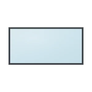fixed aluminium window 1 panel fx1x1 1800 x 900 mm