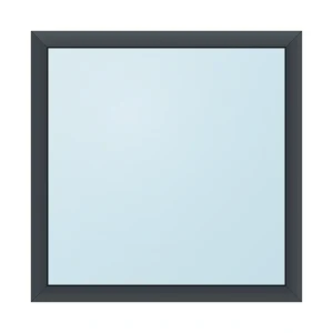 fixed aluminium window 1 panel fx1x1 600 x 600 mm