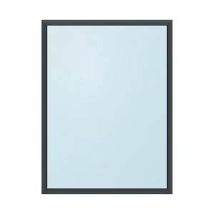 fixed aluminium window 1 panel fx1x1 900 x 1200 mm
