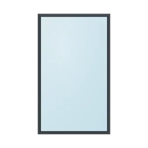 fixed aluminium window 1 panel fx1x1 900 x 1500 mm