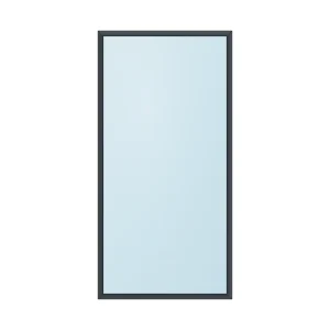 fixed aluminium window 1 panel fx1x1 900 x 1800 mm