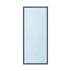 fixed aluminium window 1 panel fx1x1 900 x 2100 mm