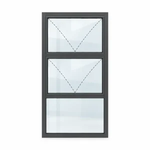 top hung 1029 900x1800 charcoal dashed v