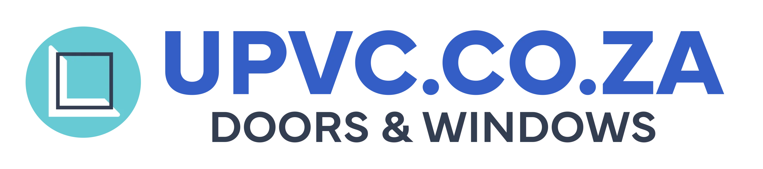 uPVC.co.za doors and windows logo