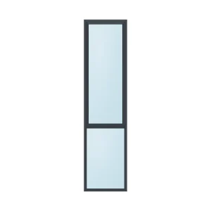 side hung aluminium window c44 75 mm sidelight sl6002400 c 600 x 2400 mm